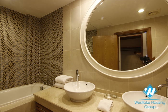 A big 3 bedrooms apartment for rent in Pacific Ly Thuong Kiet st, Hoan Kiem District